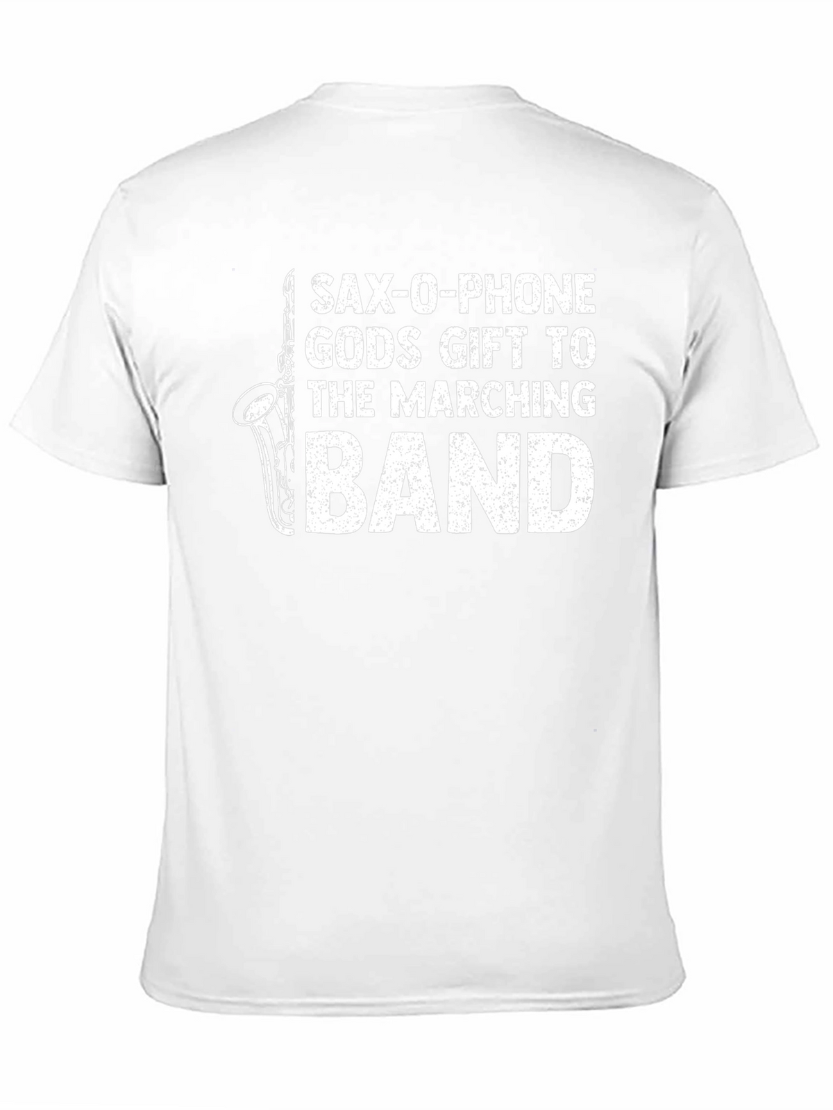 Saxophone Marching Band Graphic T-Shirt