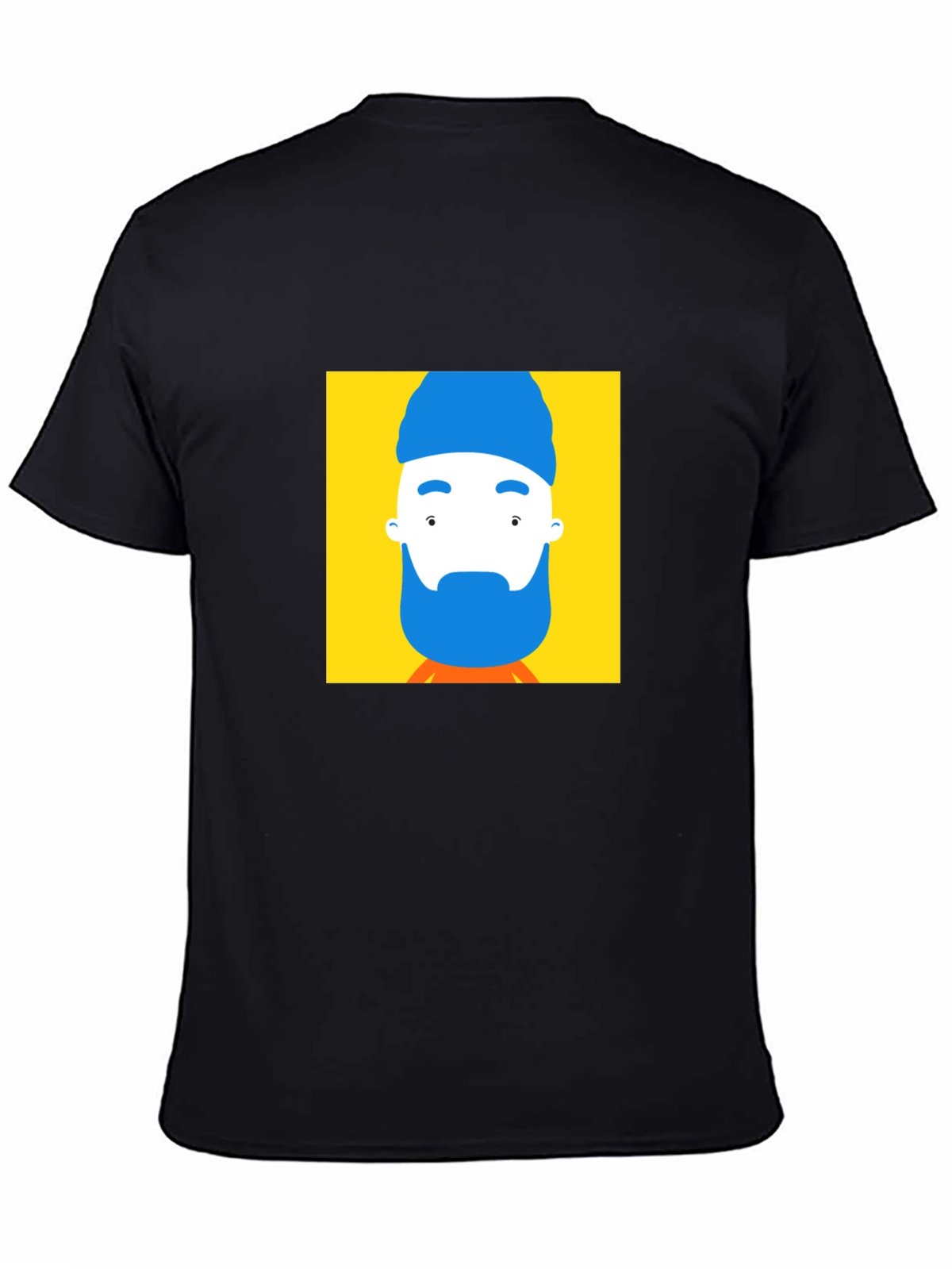 Abstract Portrait Graphic Tee - Modern Art Style