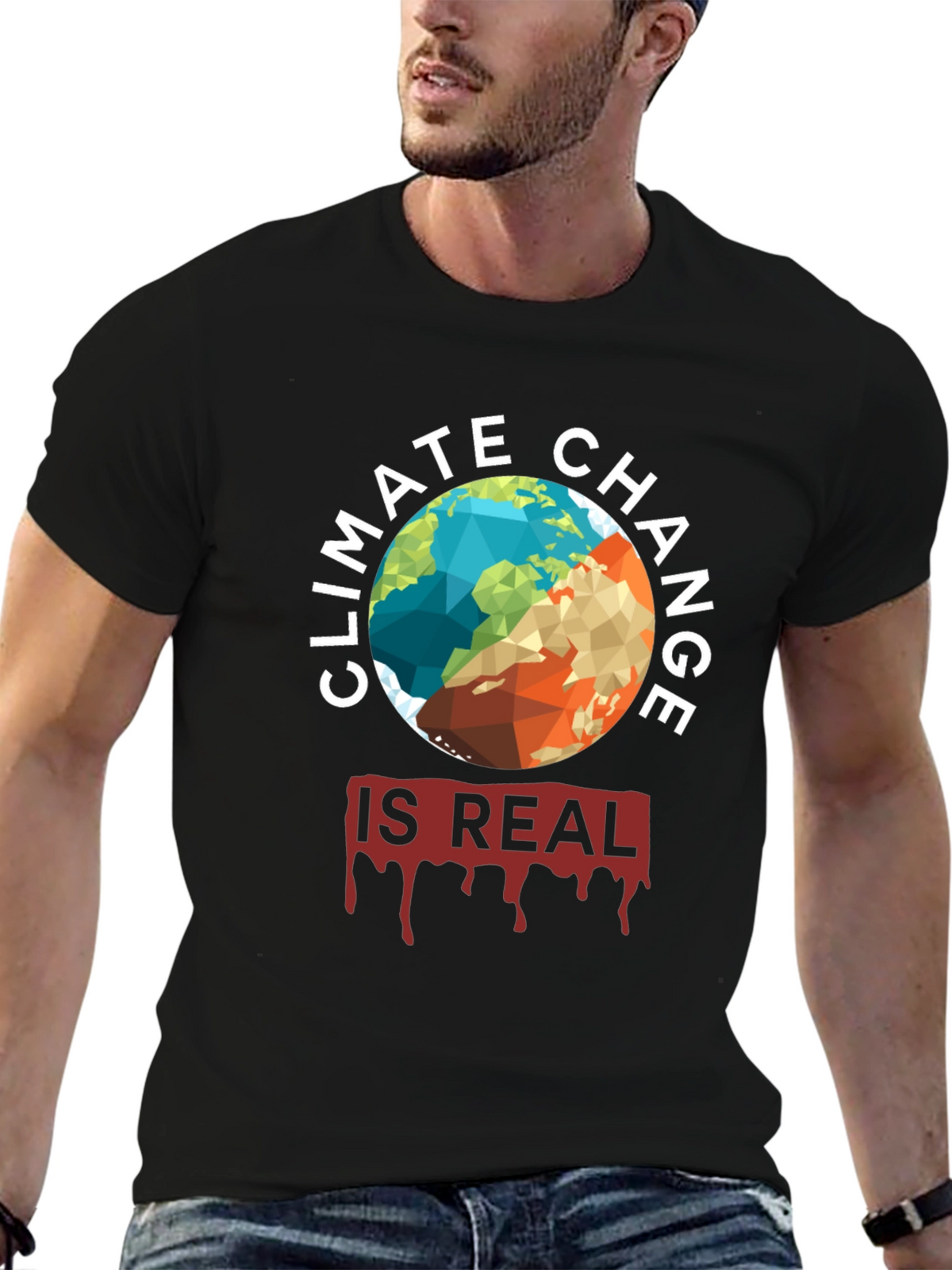 Climate Change Awareness Graphic T-Shirt