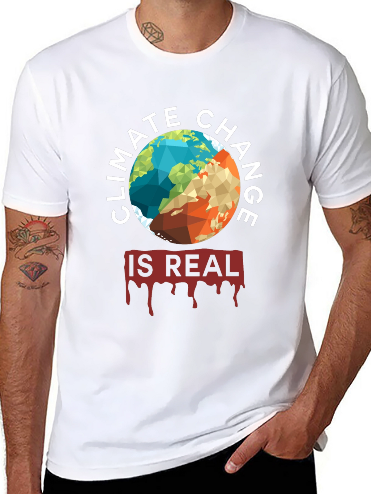 Climate Change Awareness Graphic T-Shirt