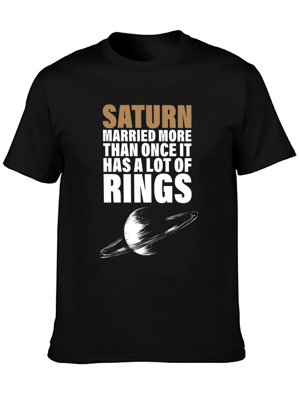Saturn Rings Graphic Novelty T-Shirt