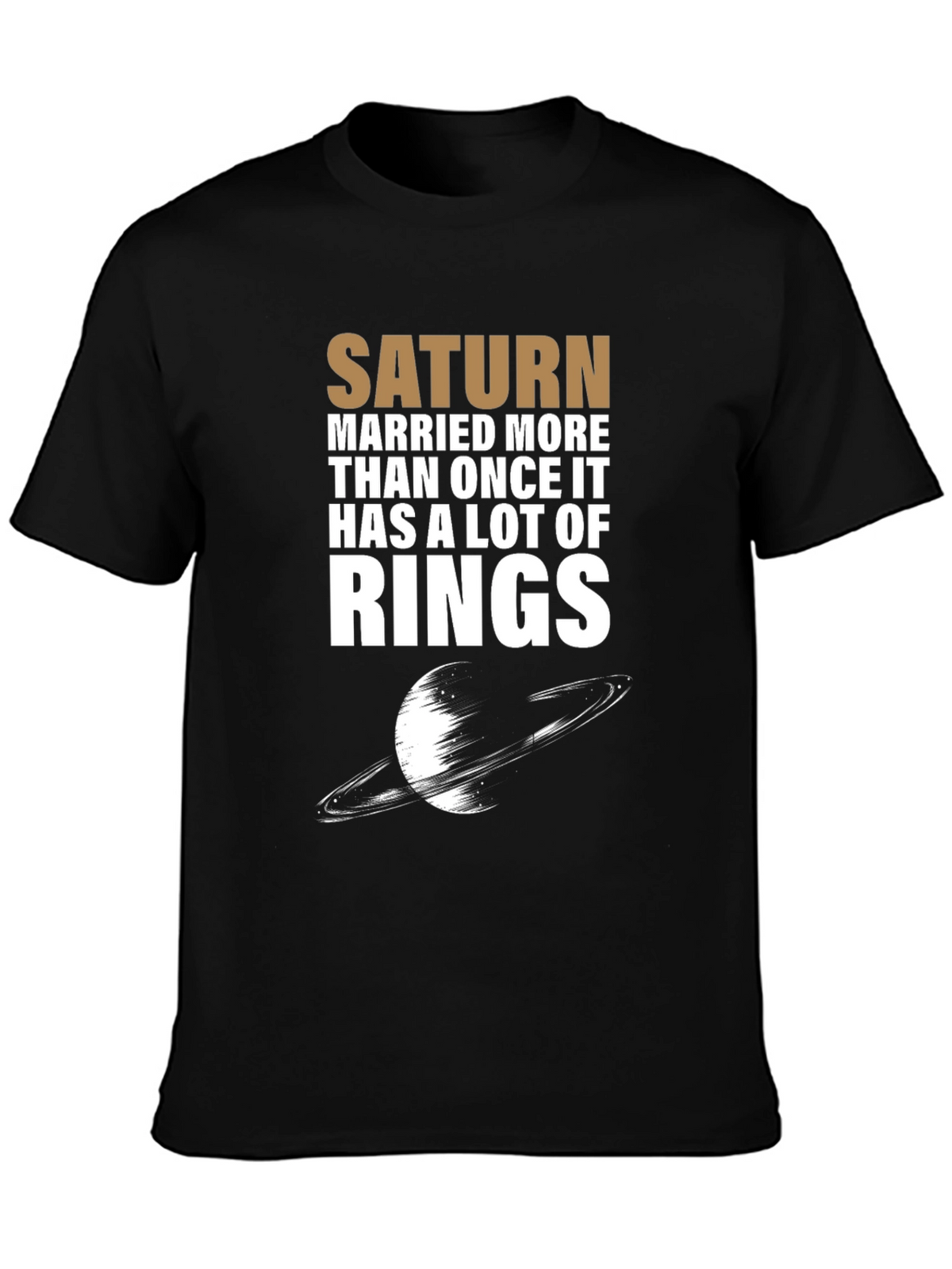 Saturn Rings Graphic Novelty T-Shirt