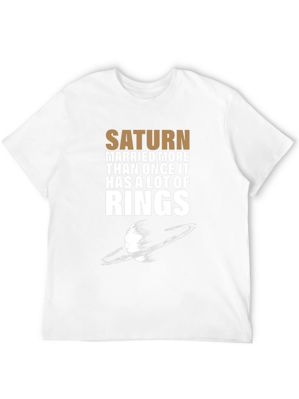 Saturn Rings Graphic Novelty T-Shirt