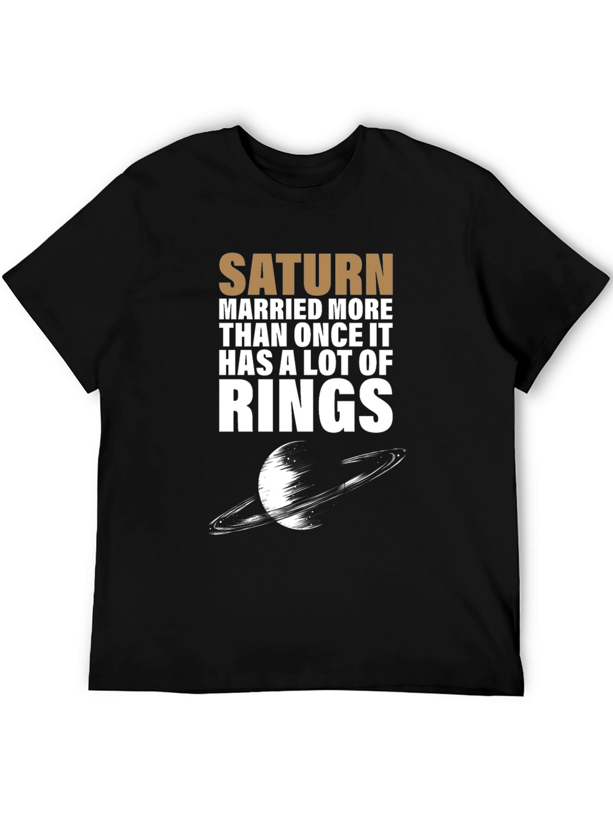 Saturn Rings Graphic Novelty T-Shirt