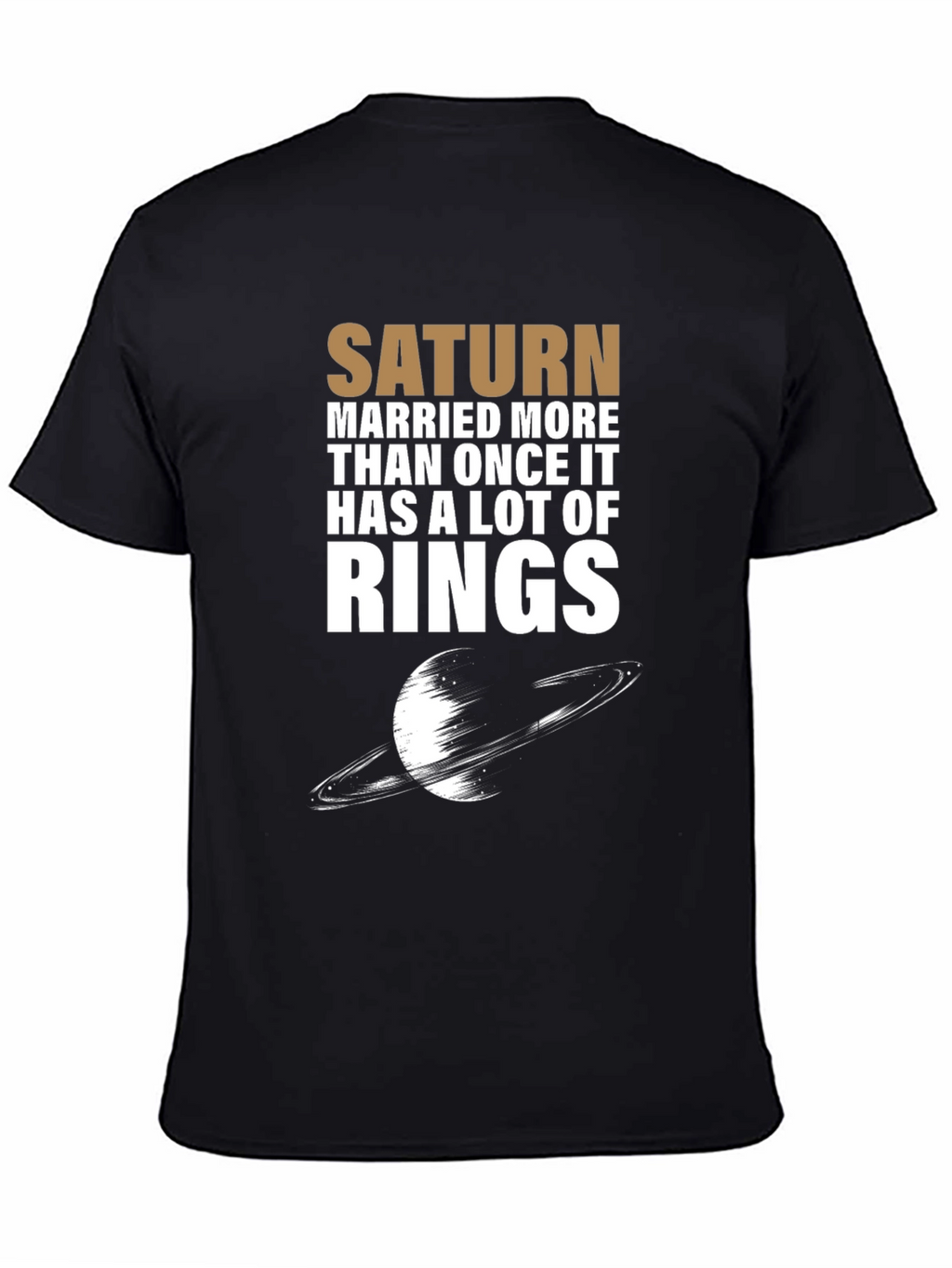 Saturn Rings Graphic Novelty T-Shirt