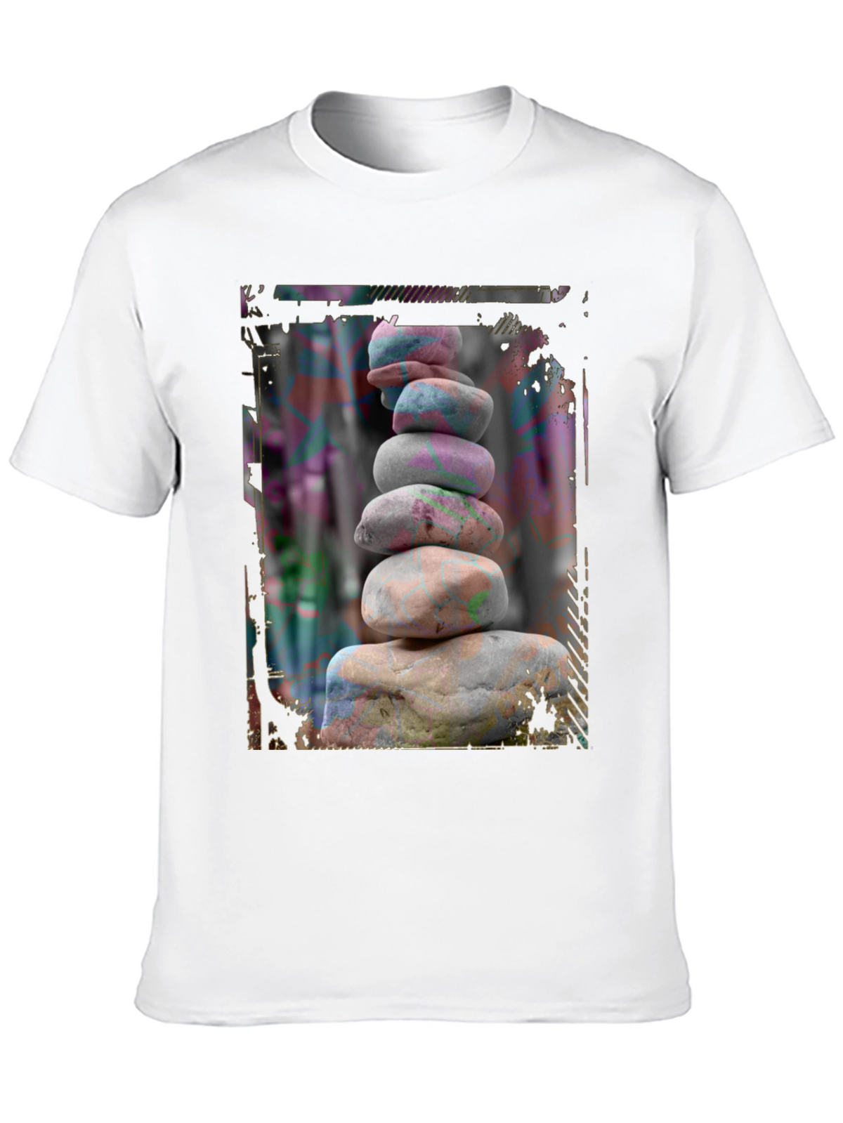 Zen Stone Stack Graphic Tee