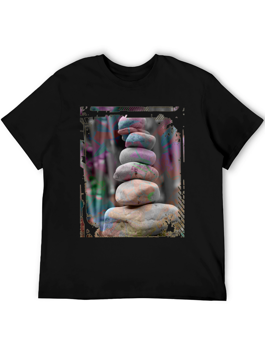 Zen Stone Stack Graphic Tee