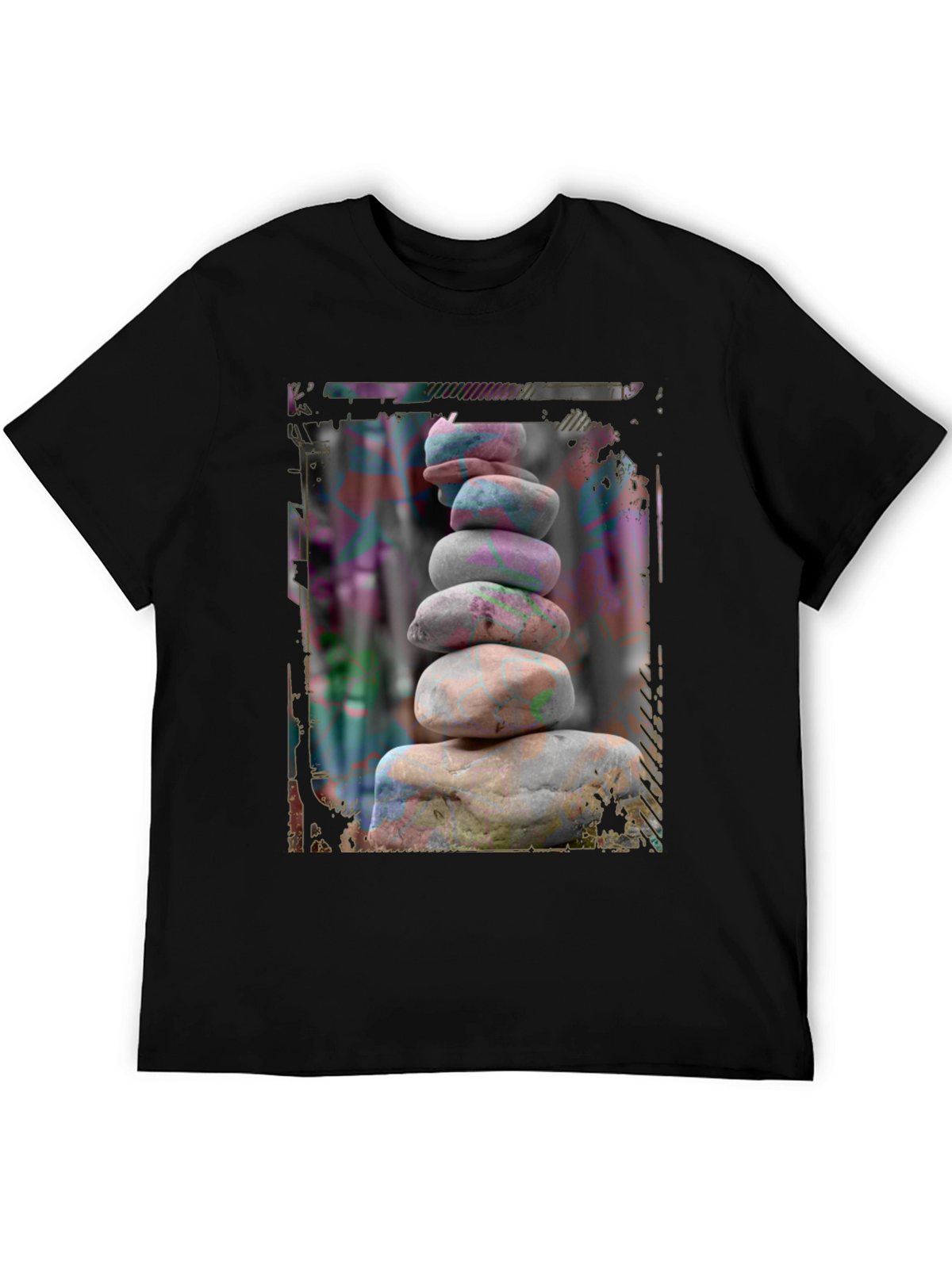 Zen Stone Stack Graphic Tee