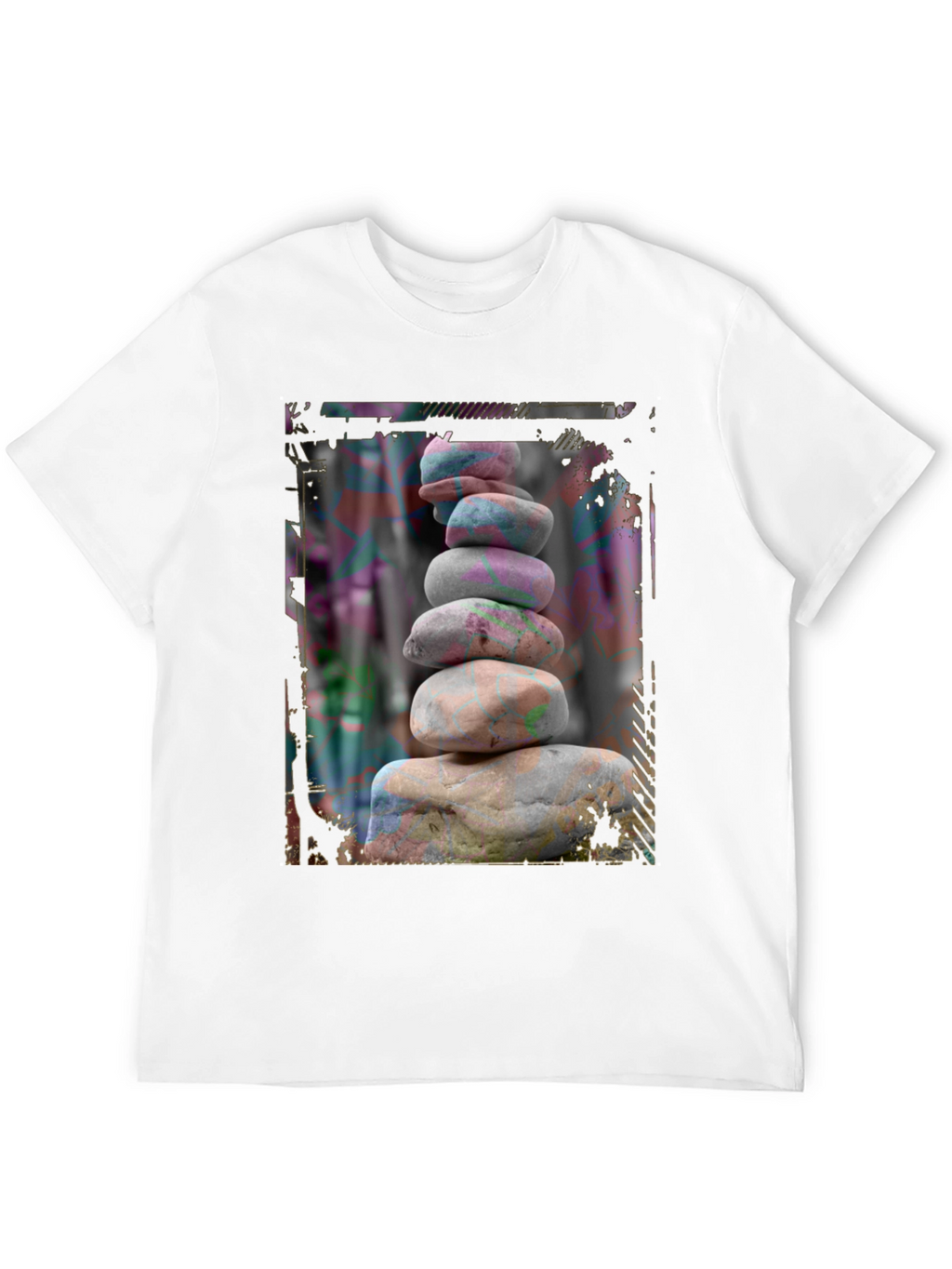 Zen Stone Stack Graphic Tee