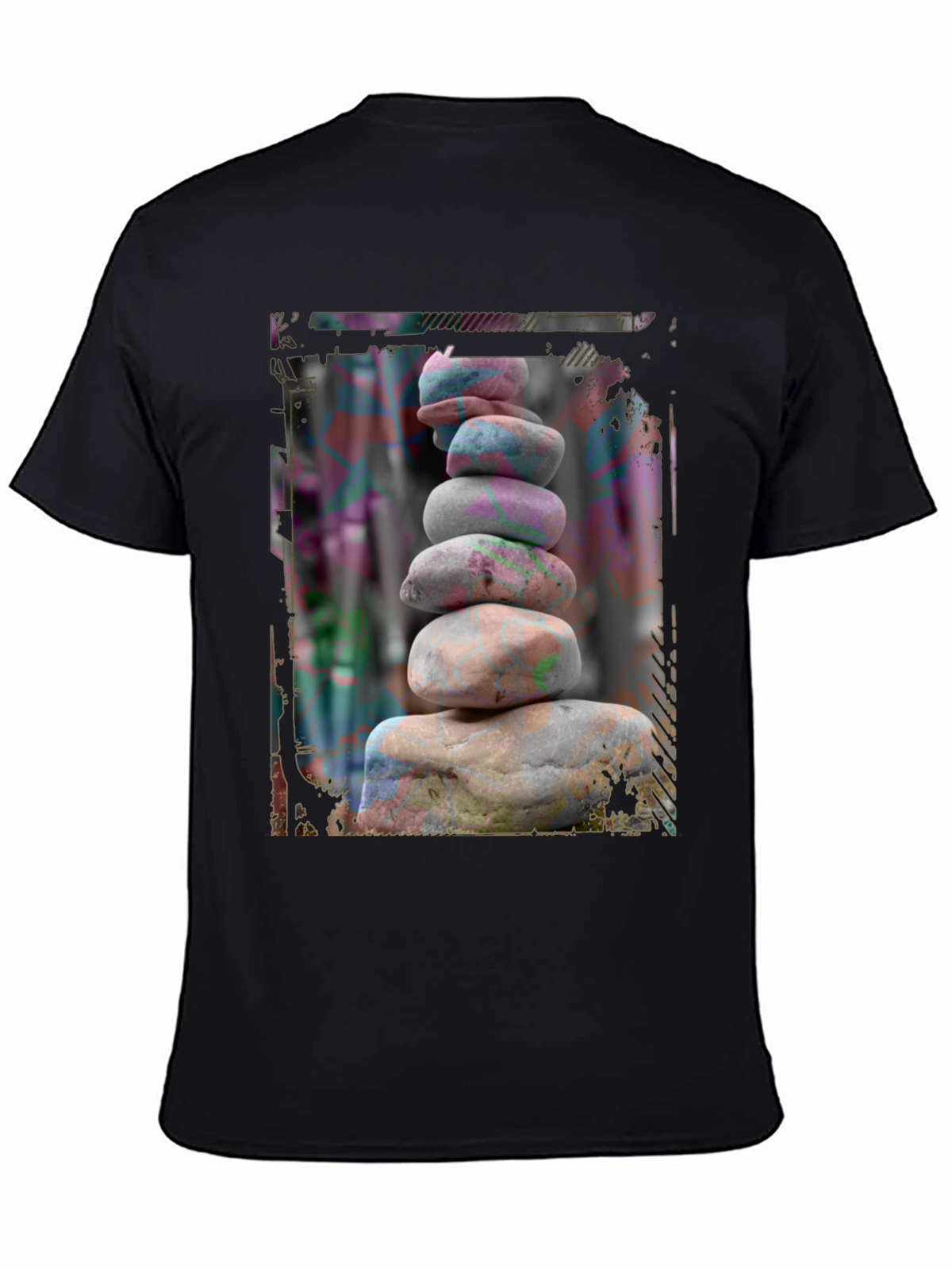 Zen Stone Stack Graphic Tee