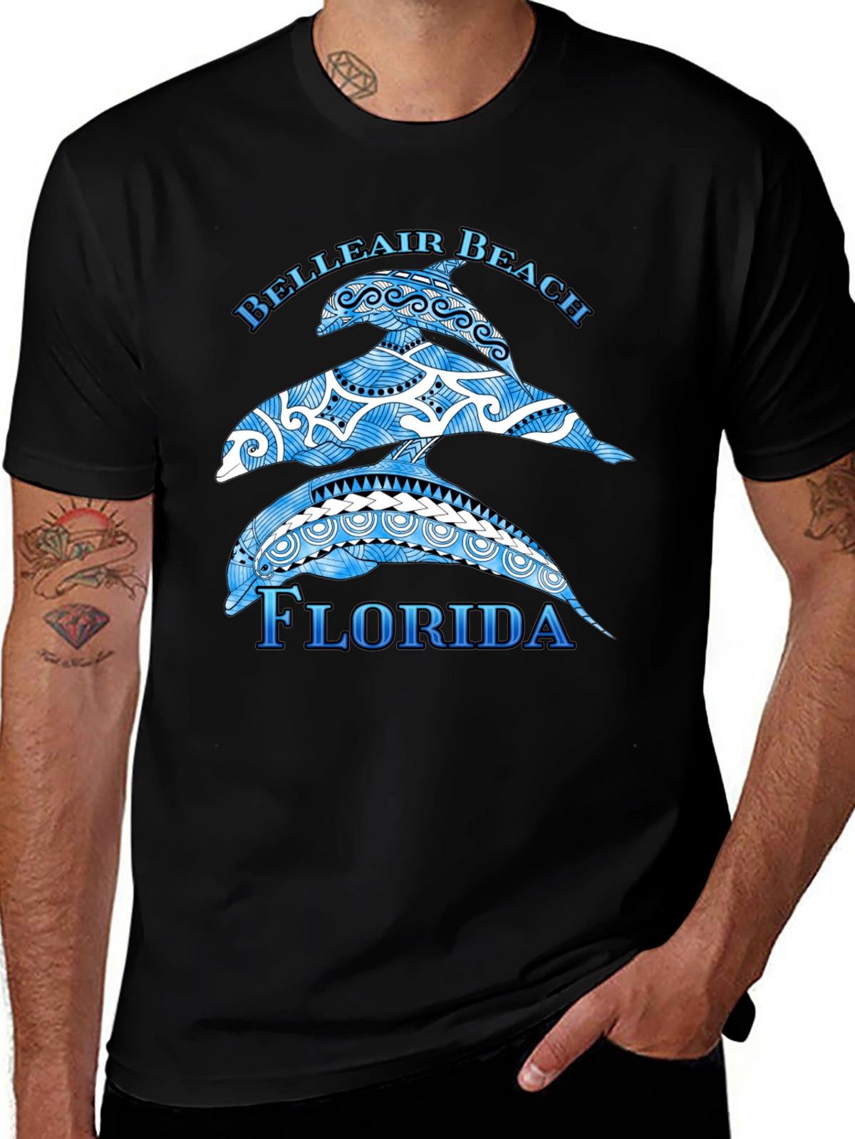 Belleair Beach Florida Dolphin T-Shirt