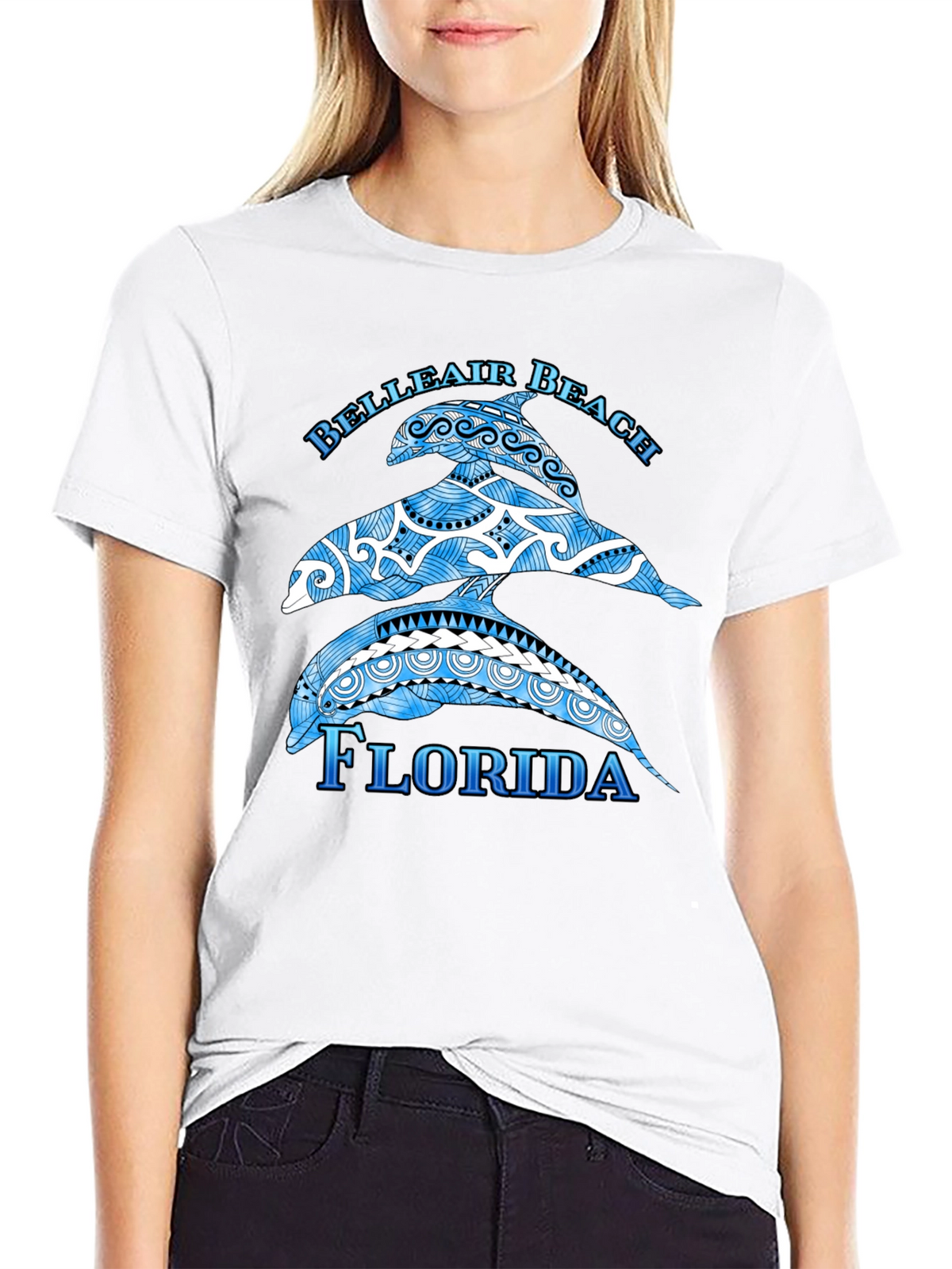 Belleair Beach Florida Dolphin T-Shirt