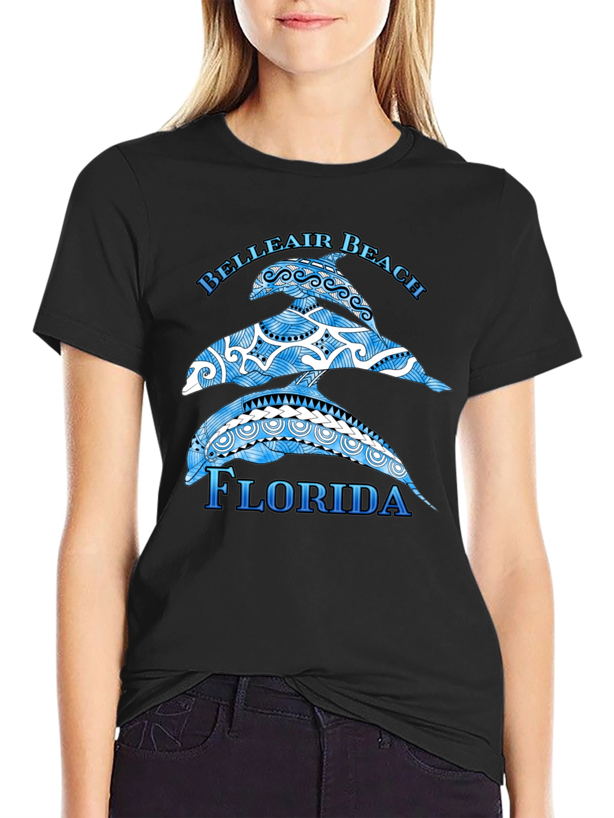 Belleair Beach Florida Dolphin T-Shirt