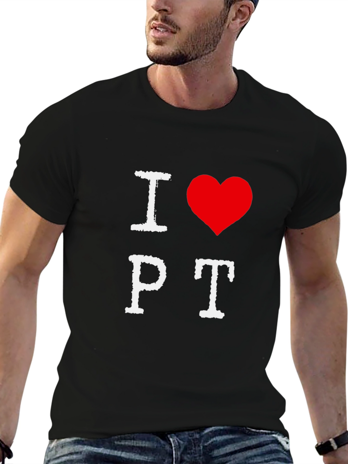I Heart PT Black T-Shirt
