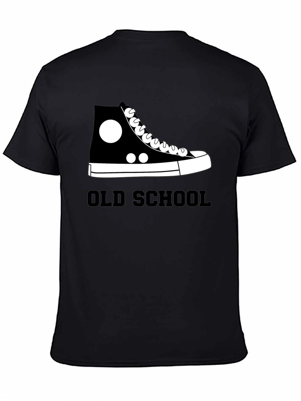 Old School High Top Sneaker Graphic T-Shirt