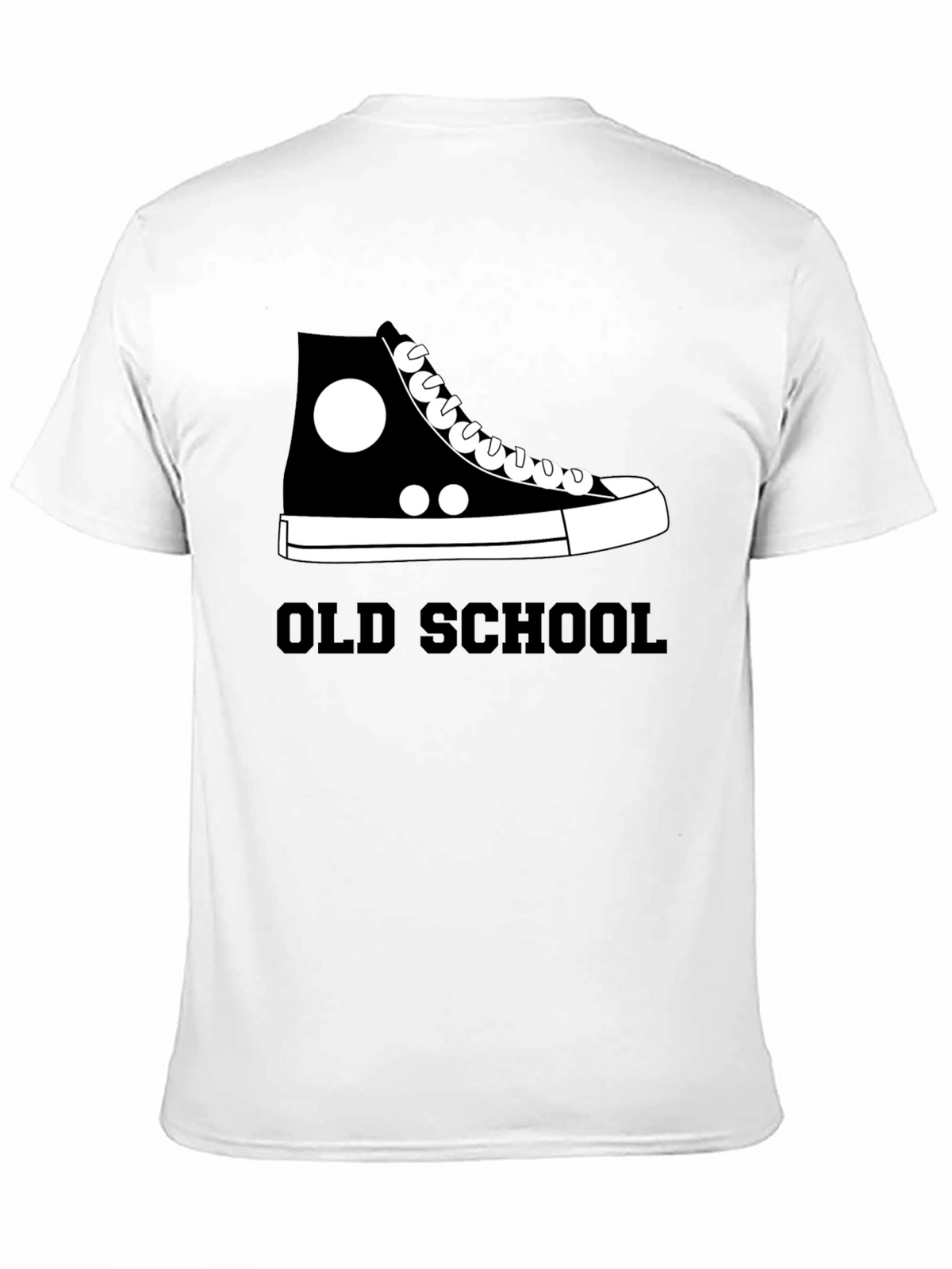 Old School High Top Sneaker Graphic T-Shirt