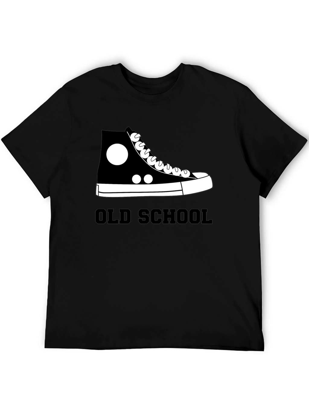 Old School High Top Sneaker Graphic T-Shirt