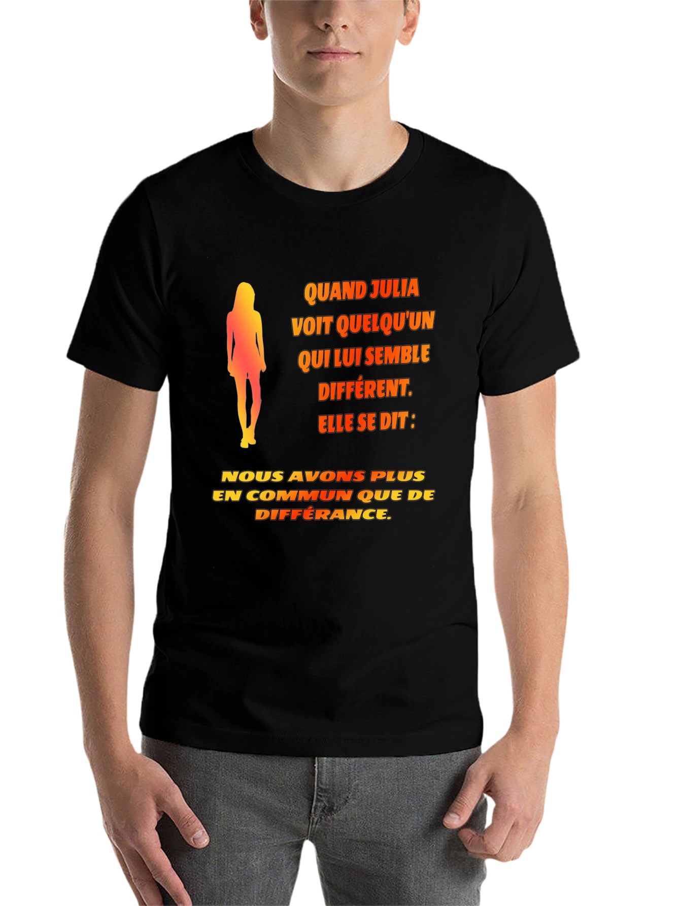 Quand Julia T-Shirt - Unisex Novelty Tee