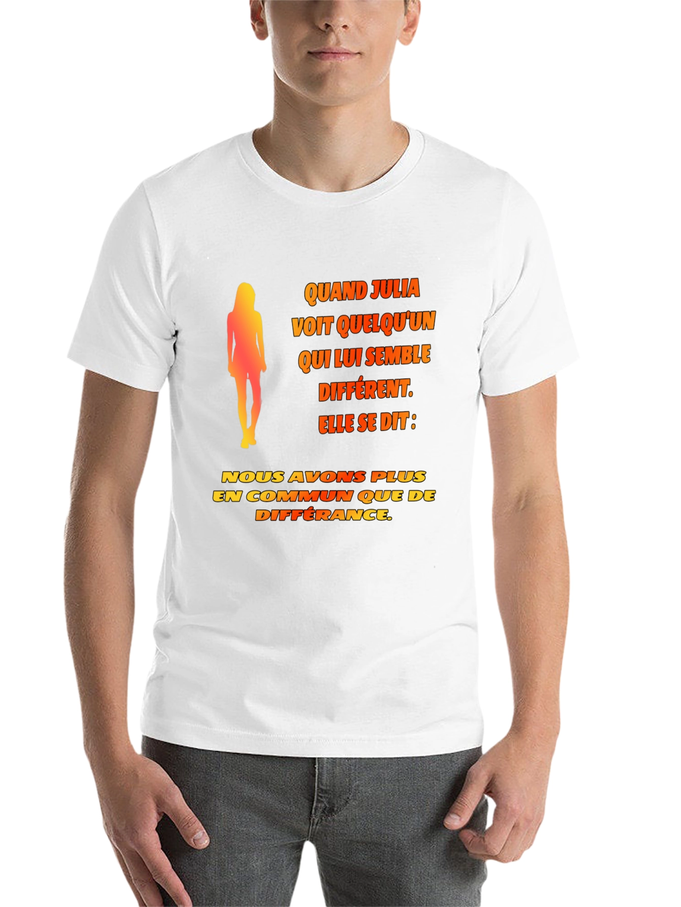 Quand Julia T-Shirt - Unisex Novelty Tee