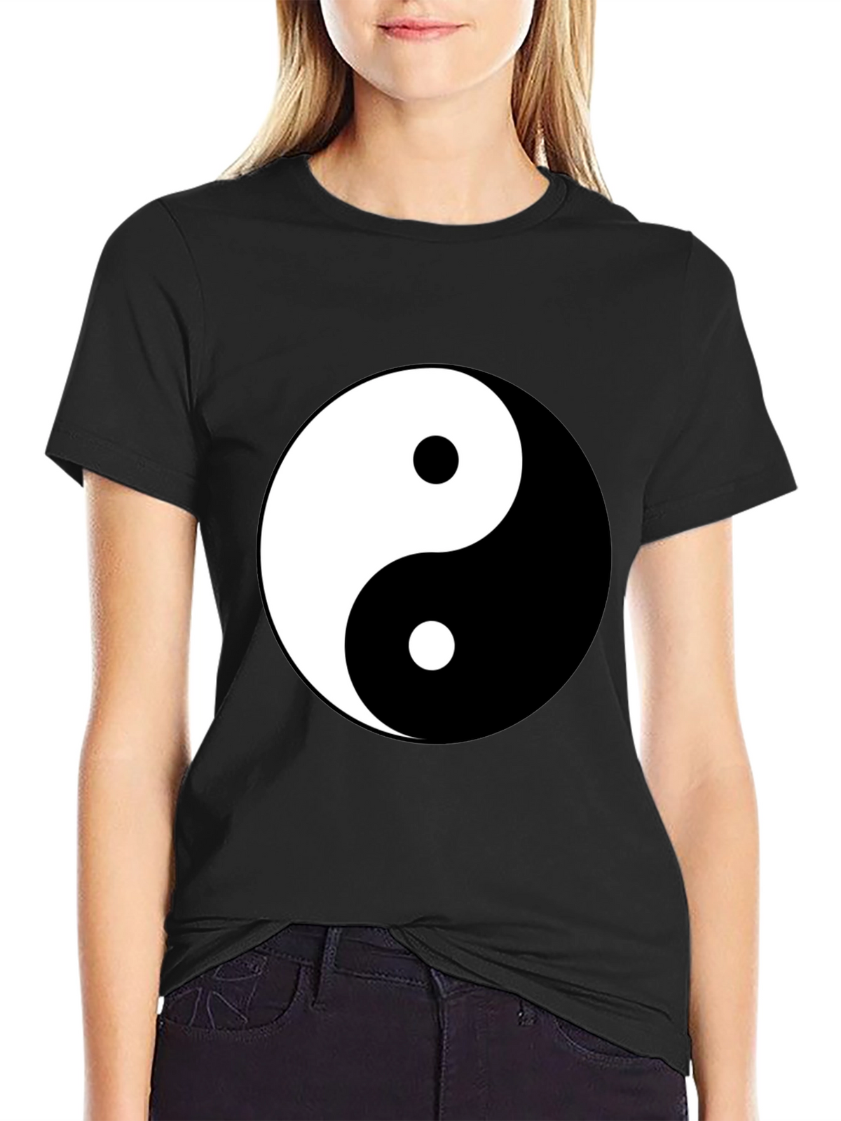 Yin Yang Graphic Tee - Balance & Style