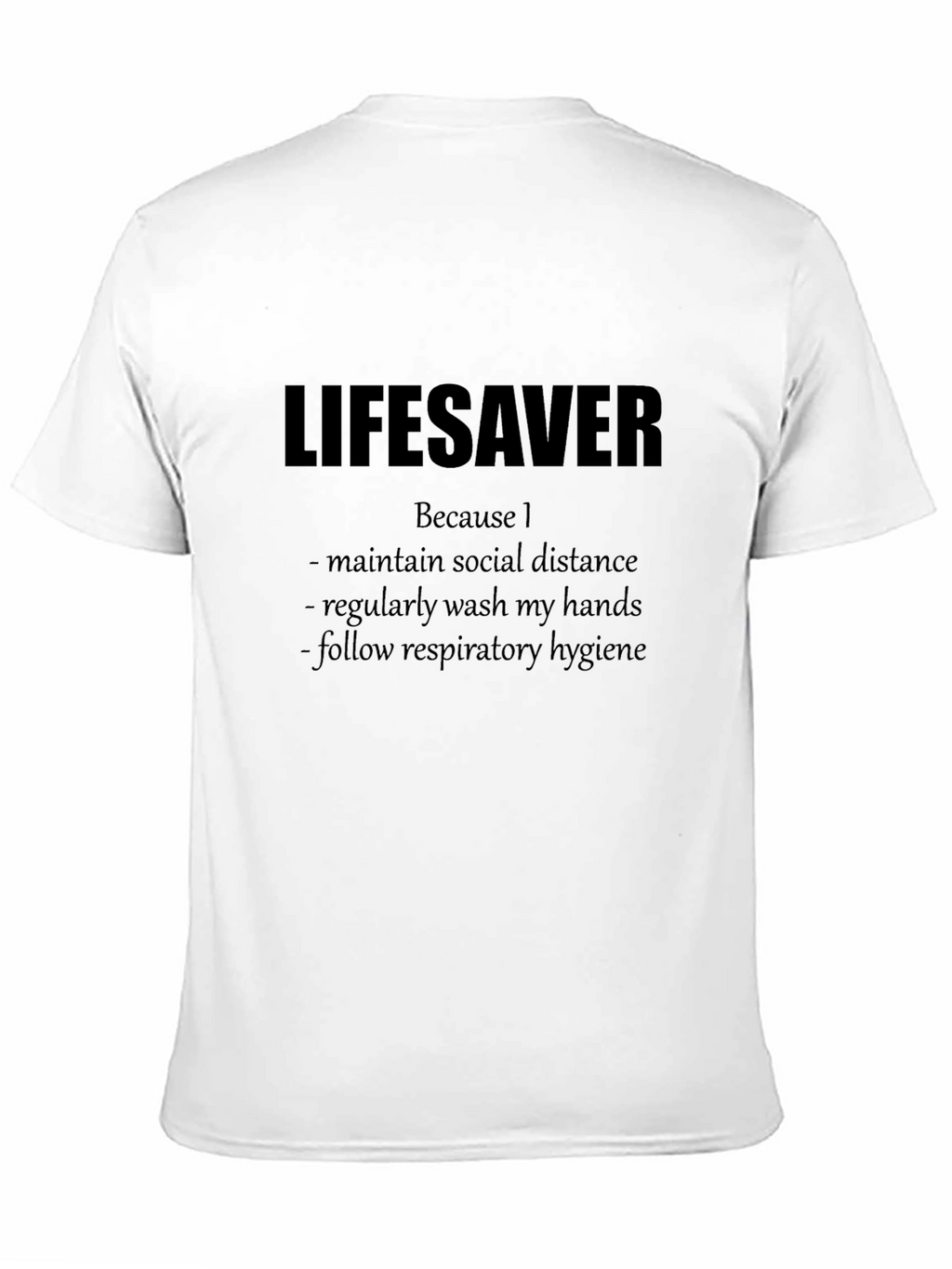 Lifesaver Social Distancing Graphic Tee