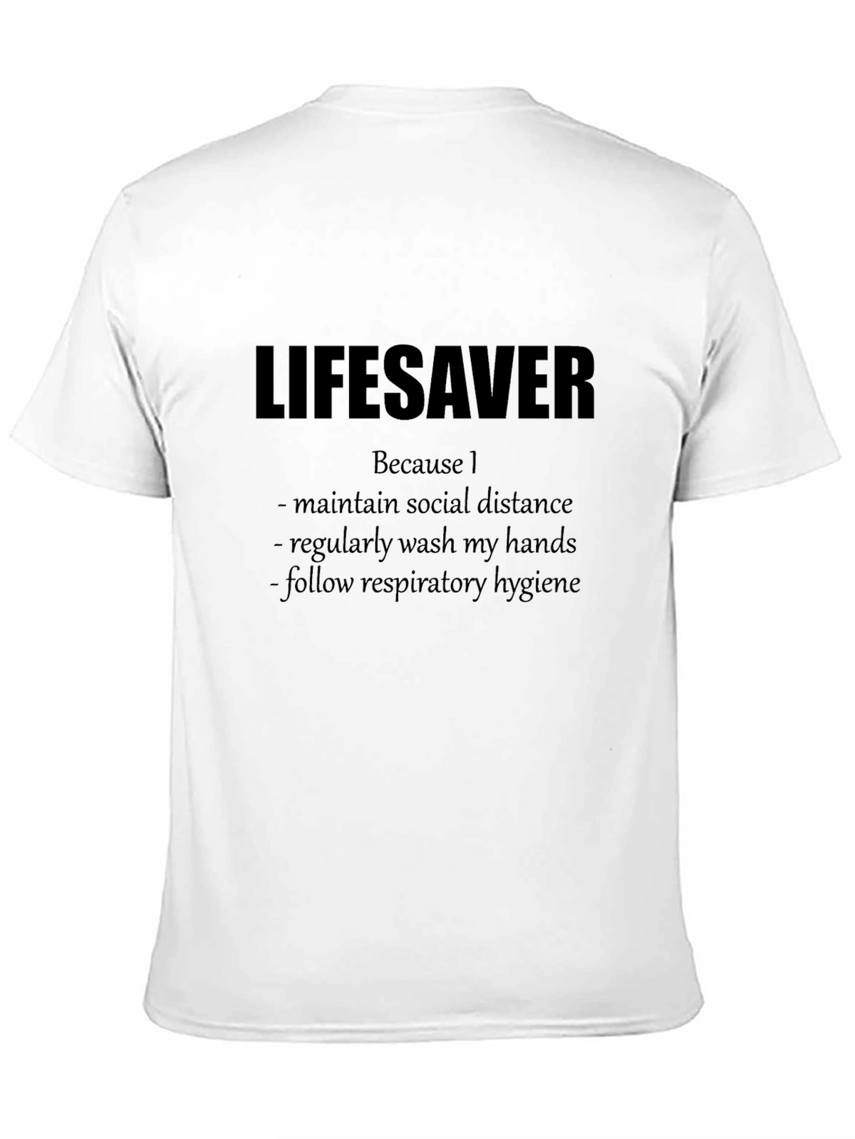 Lifesaver Social Distancing Graphic Tee