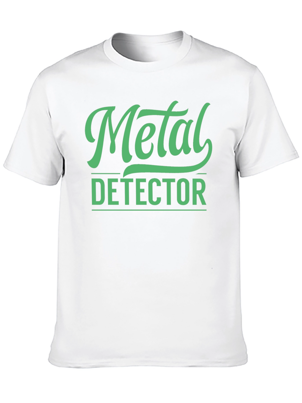 Metal Detector Graphic Tee - Black