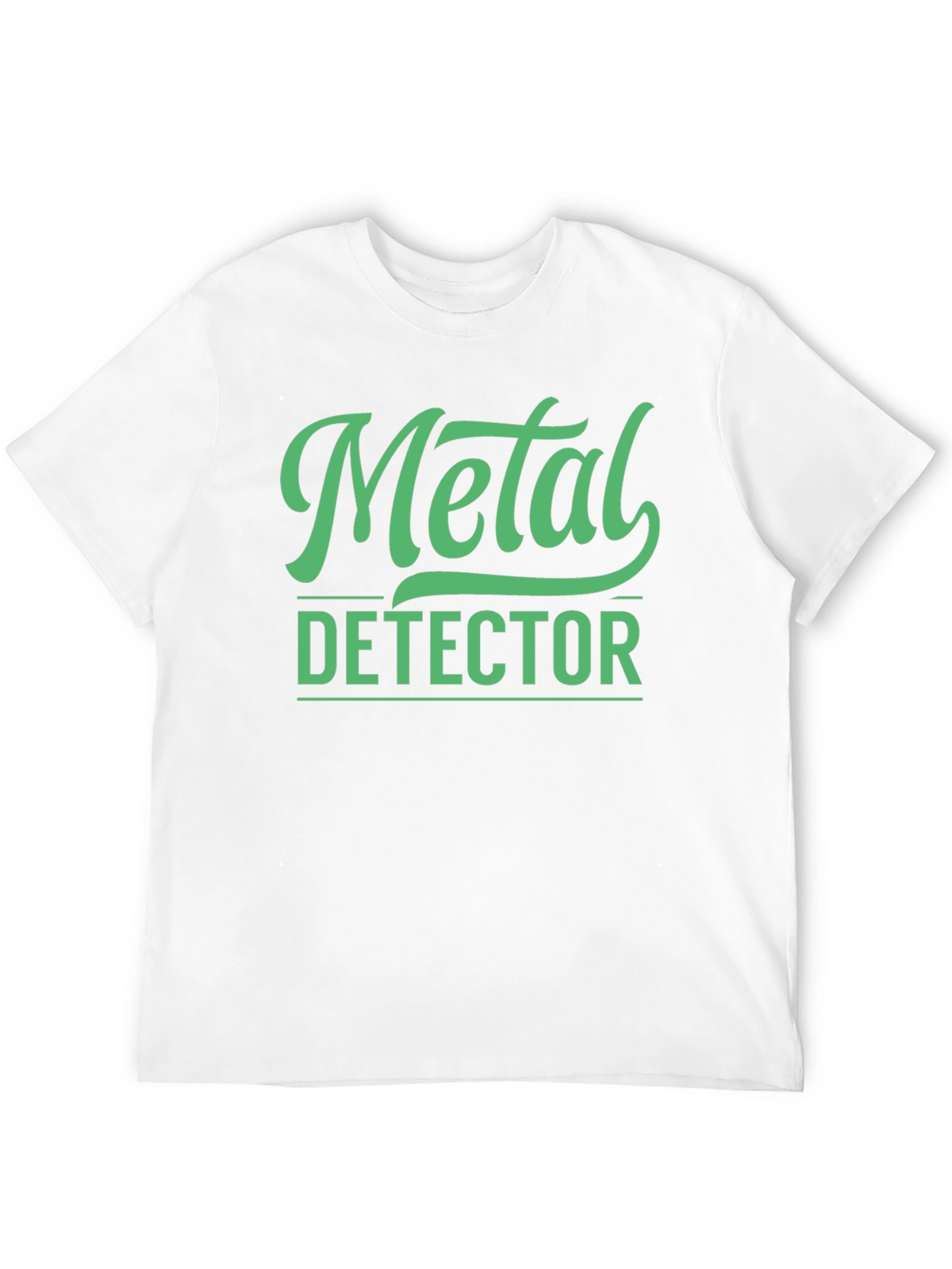Metal Detector Graphic Tee - Black