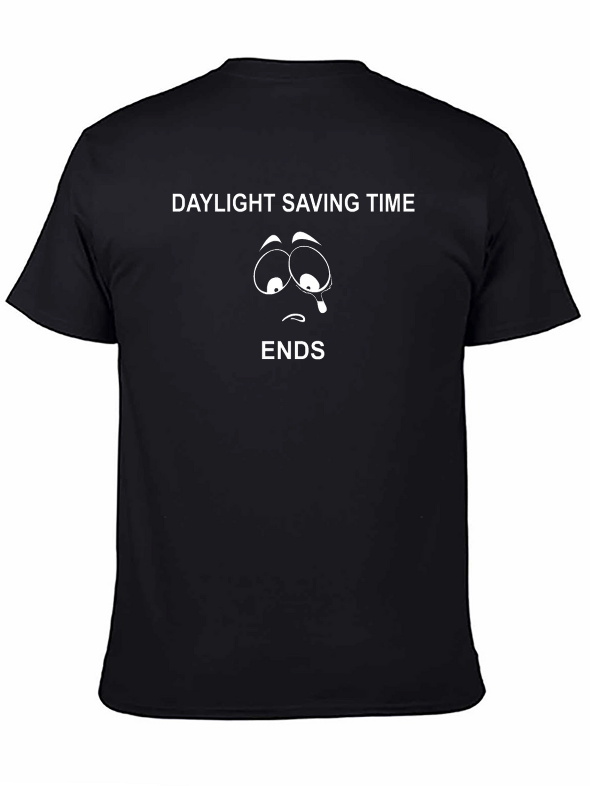 Daylight Saving Time Ends Black T-Shirt