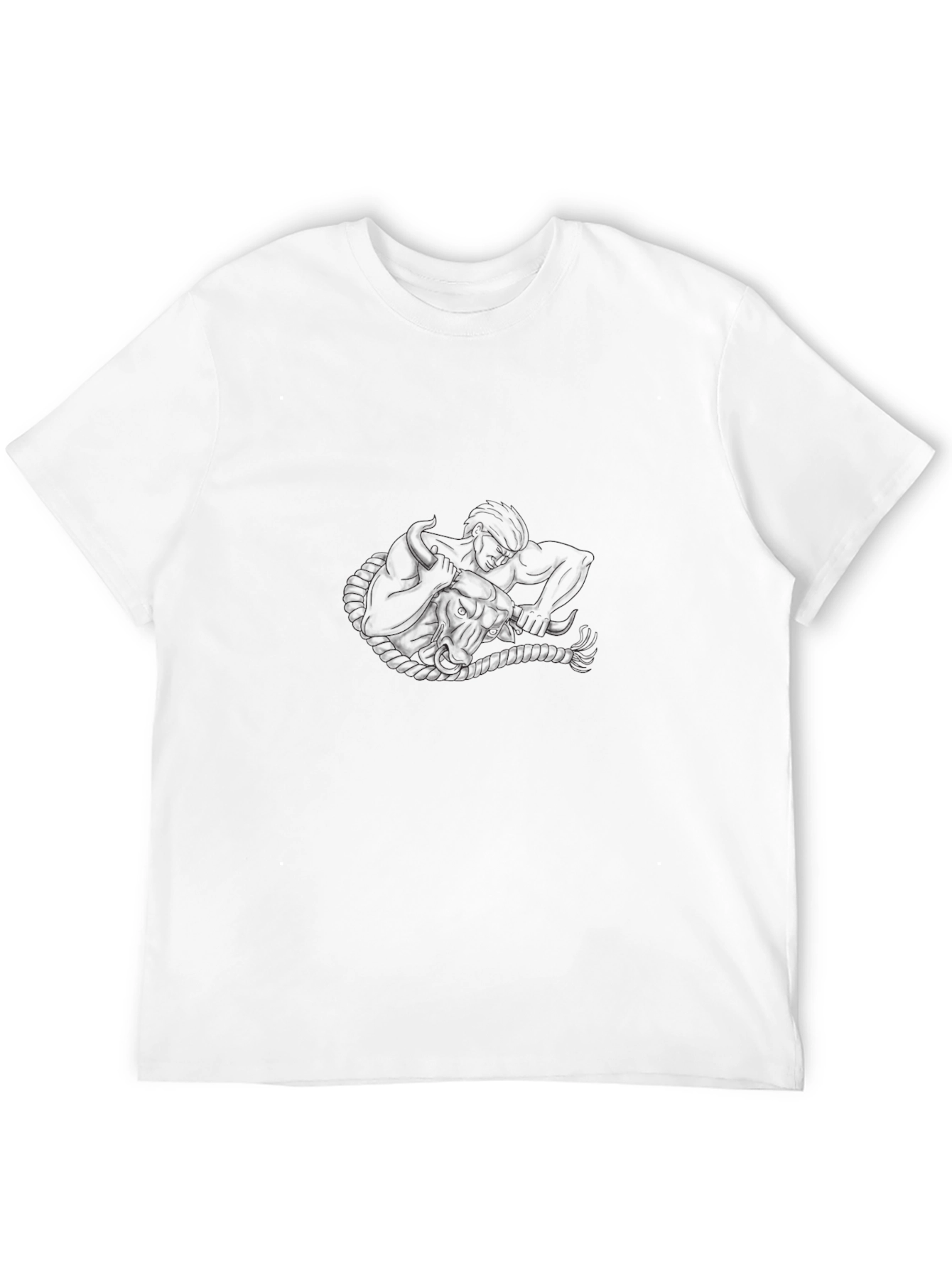 Mens Black Graphic Tee