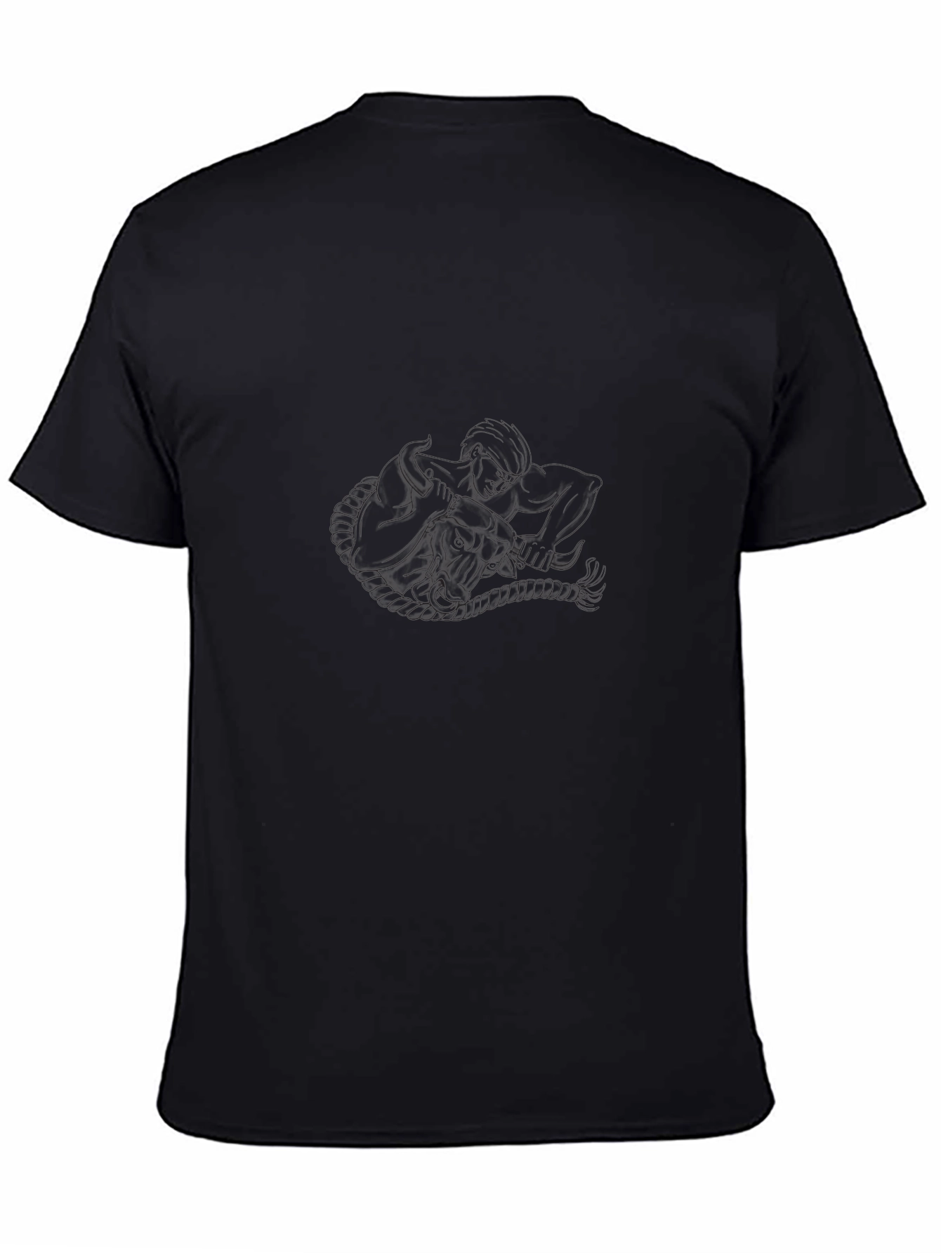 Mens Black Graphic Tee