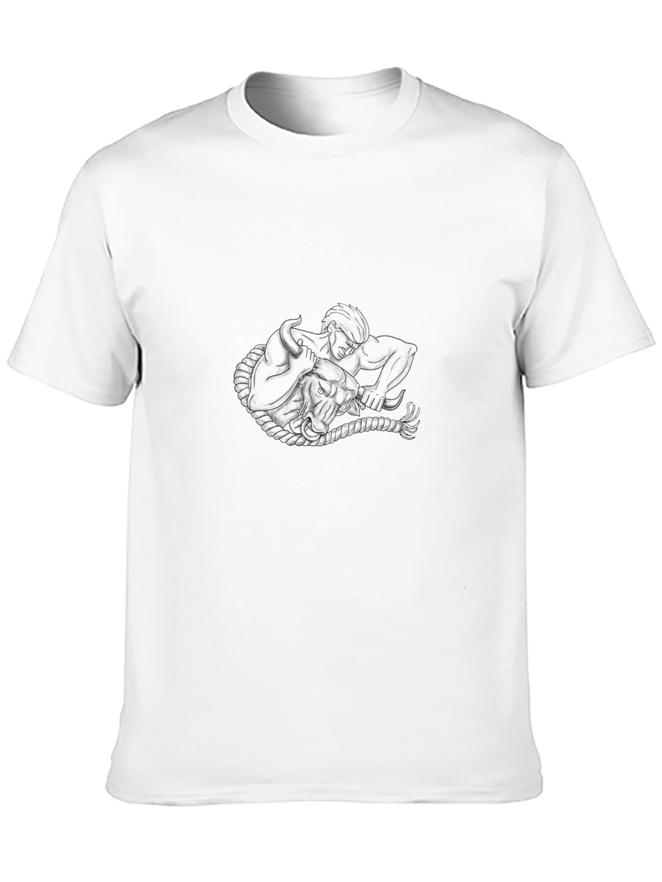 Mens Black Graphic Tee