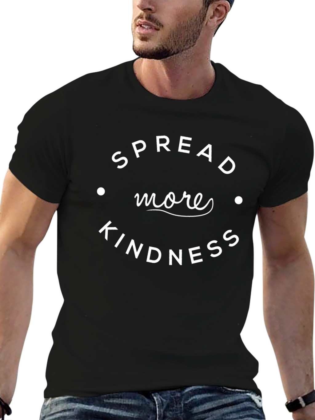 Spread More Kindness Black T-Shirt