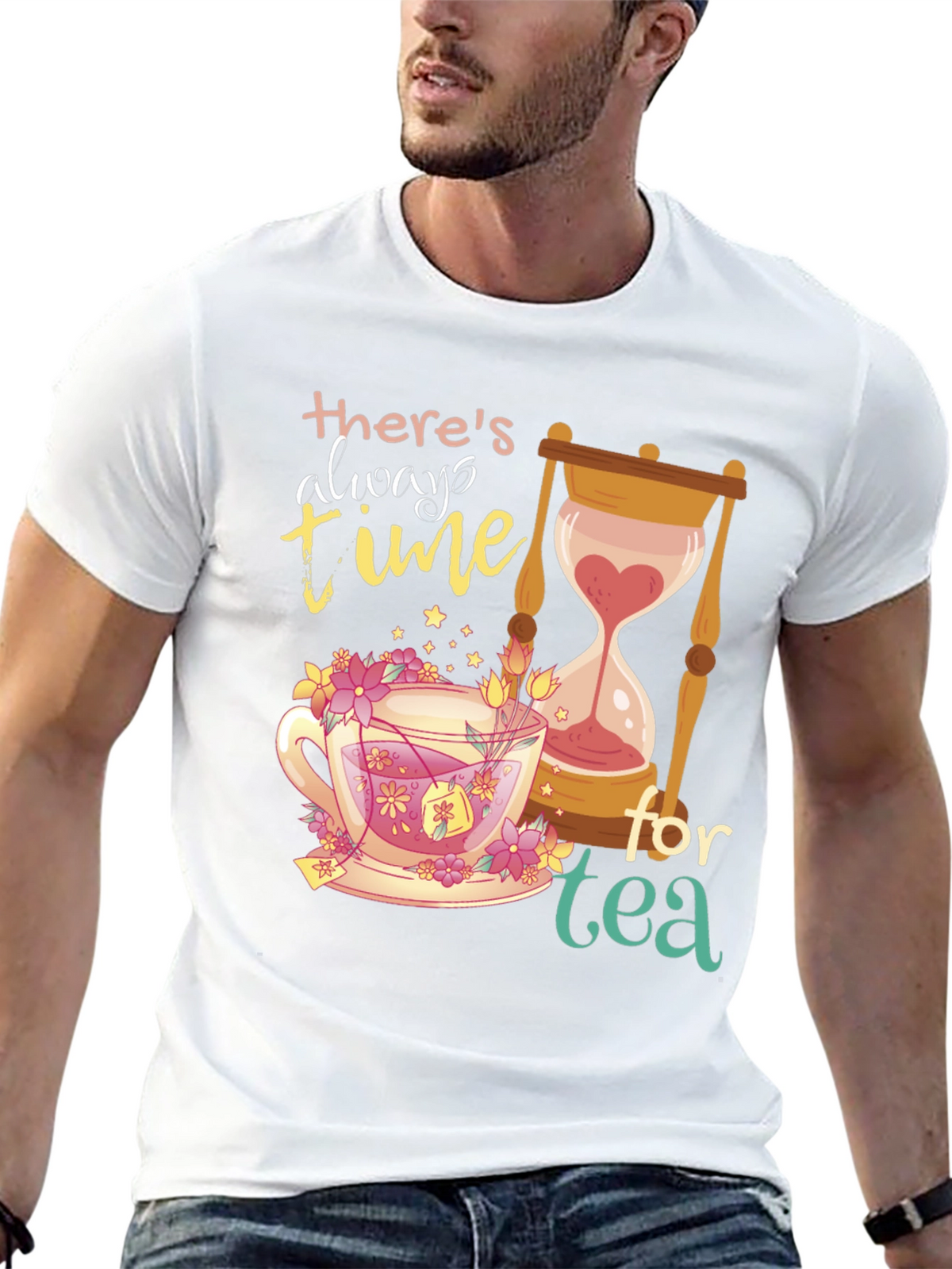 Theres Always Time for Tea Graphic T-Shirt