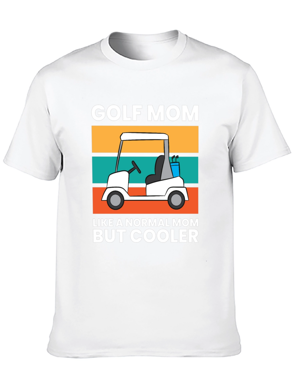 Golf Mom T-Shirt - Cool Mom Edition