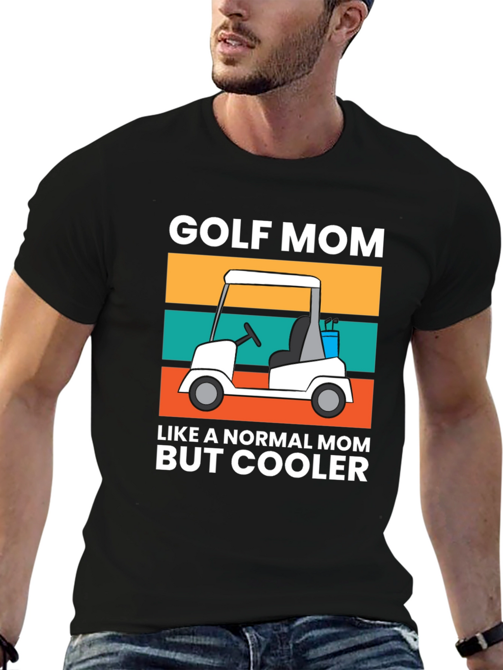 Golf Mom T-Shirt - Cool Mom Edition