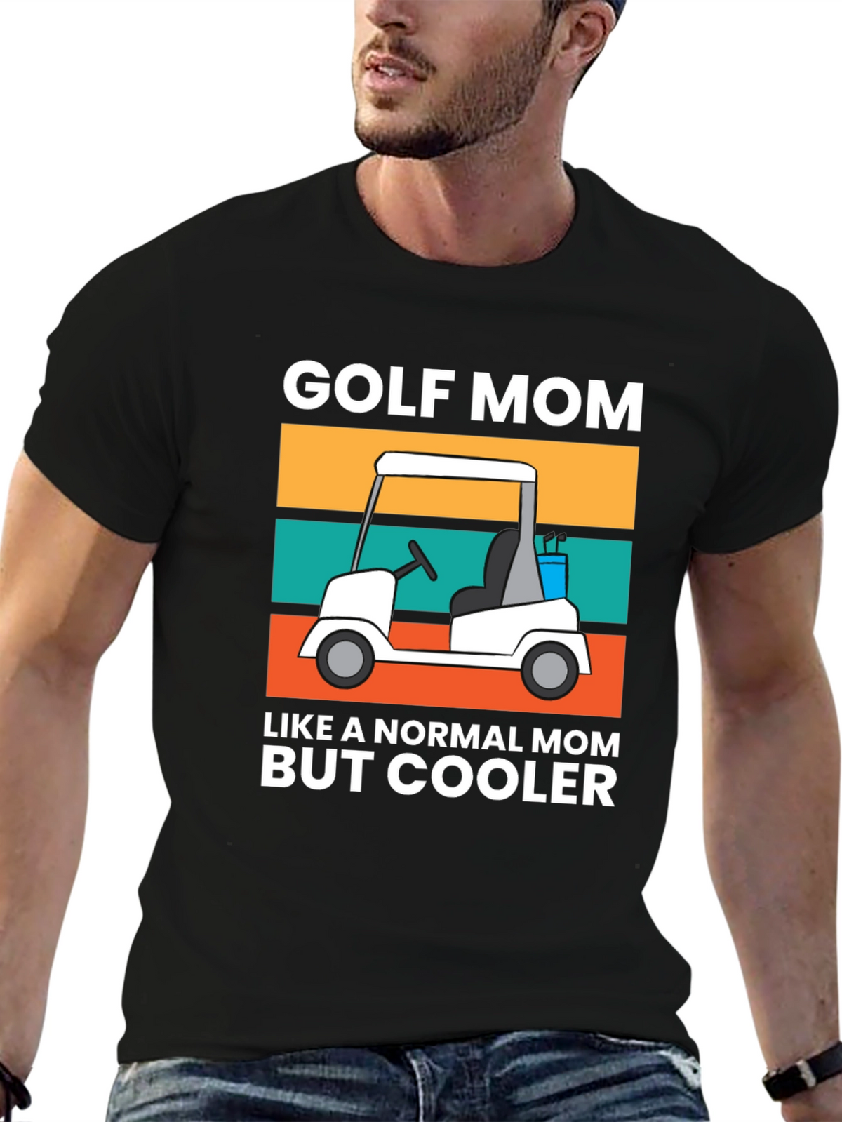 Golf Mom T-Shirt - Cool Mom Edition