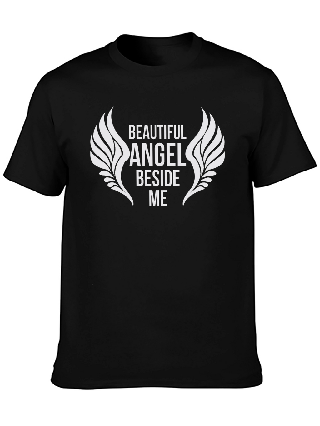 Beautiful Angel Beside Me Graphic Tee