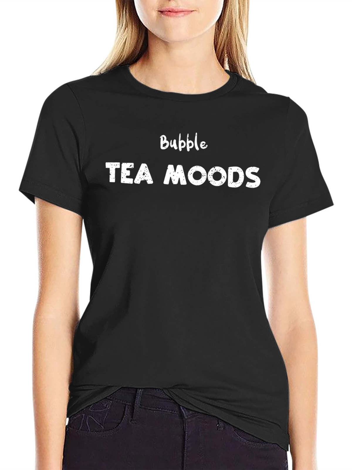 Bubble Tea Moods Graphic T-Shirt