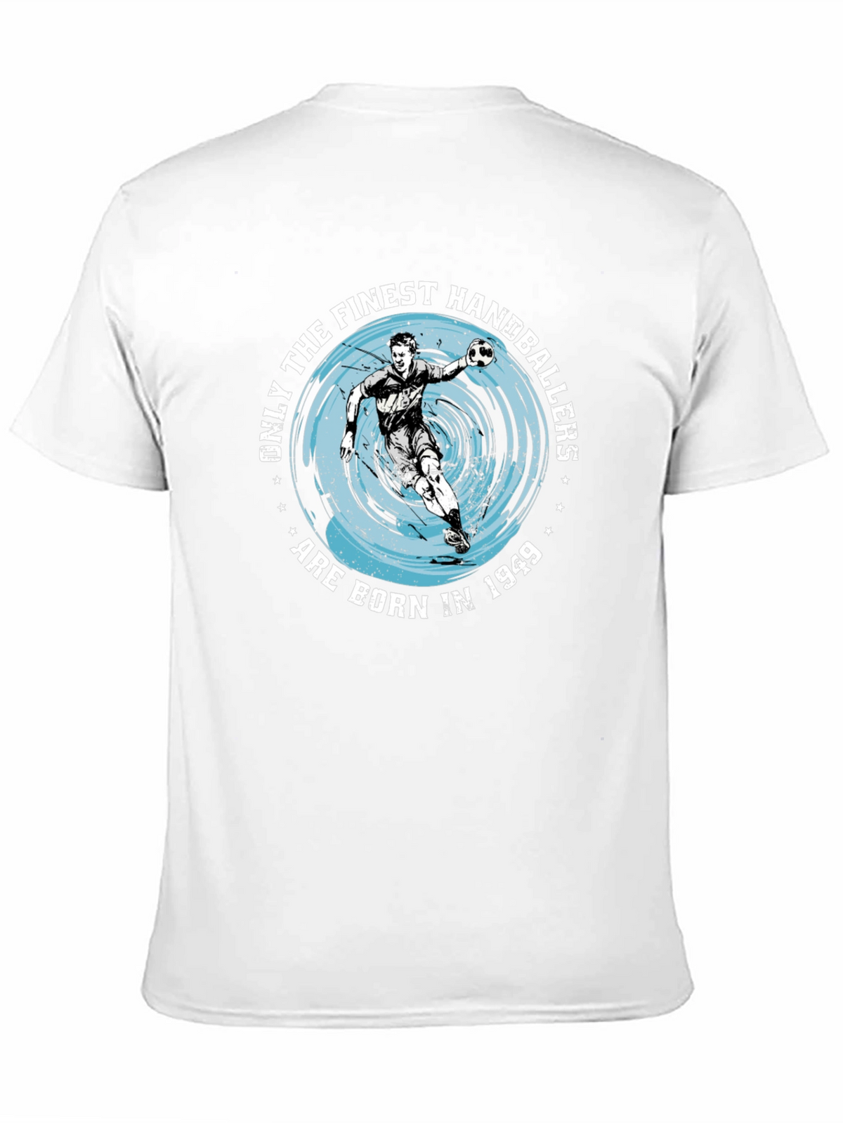 Finest Handballers Born in 1949 Black T-Shirt