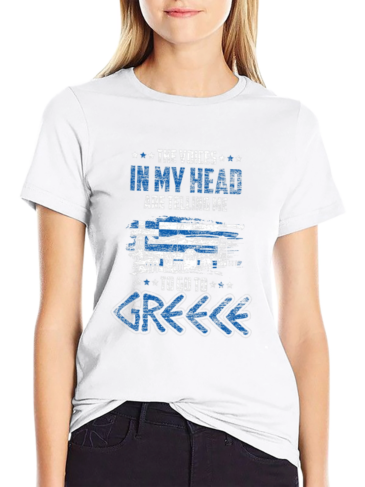 Voices In My Head Greece T-Shirt