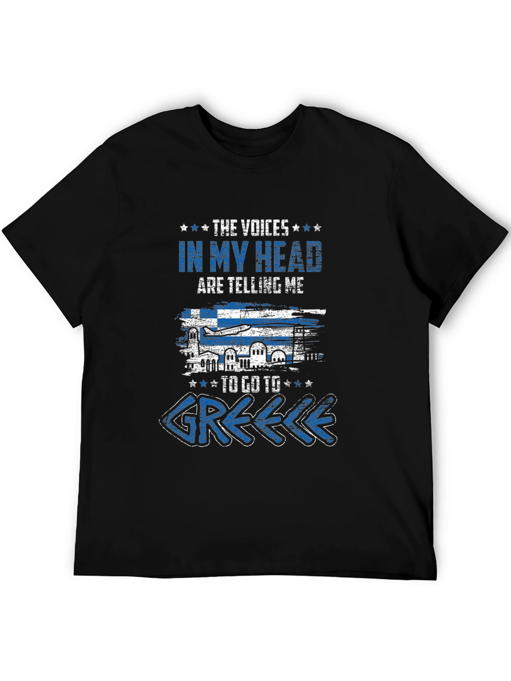 Voices In My Head Greece T-Shirt
