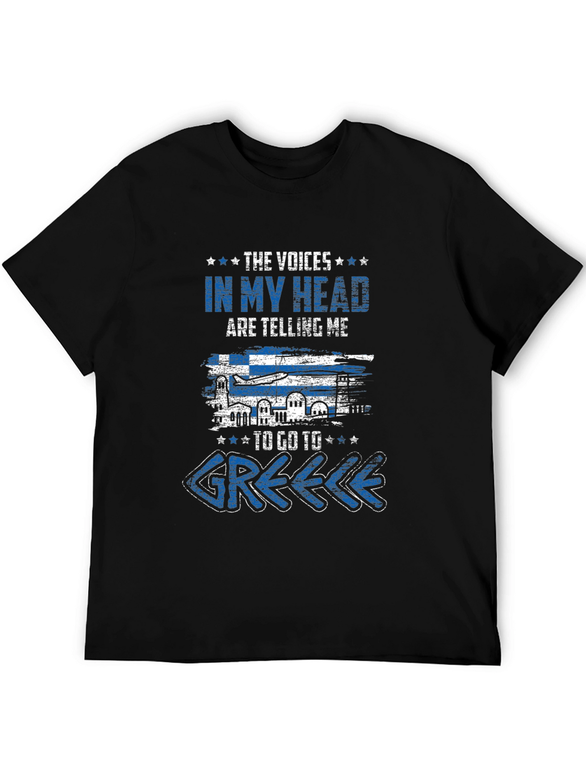 Voices In My Head Greece T-Shirt