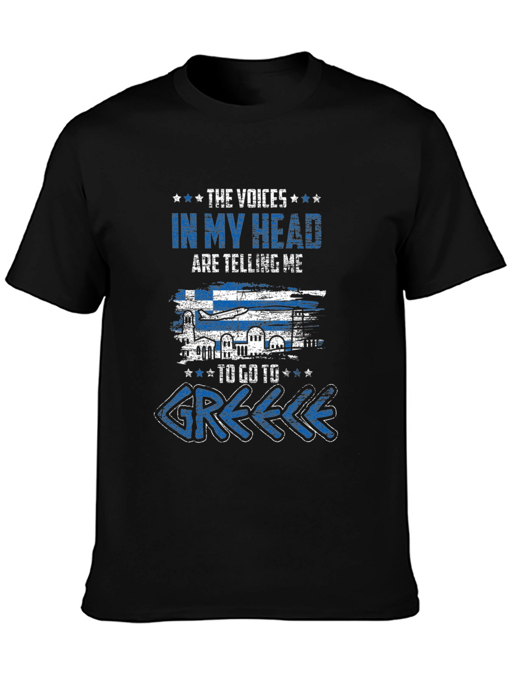 Voices In My Head Greece T-Shirt