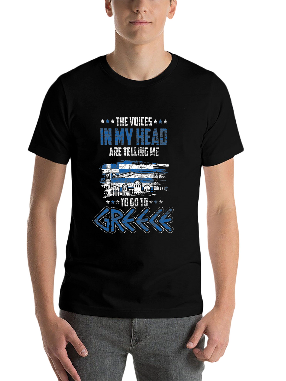 Voices In My Head Greece T-Shirt