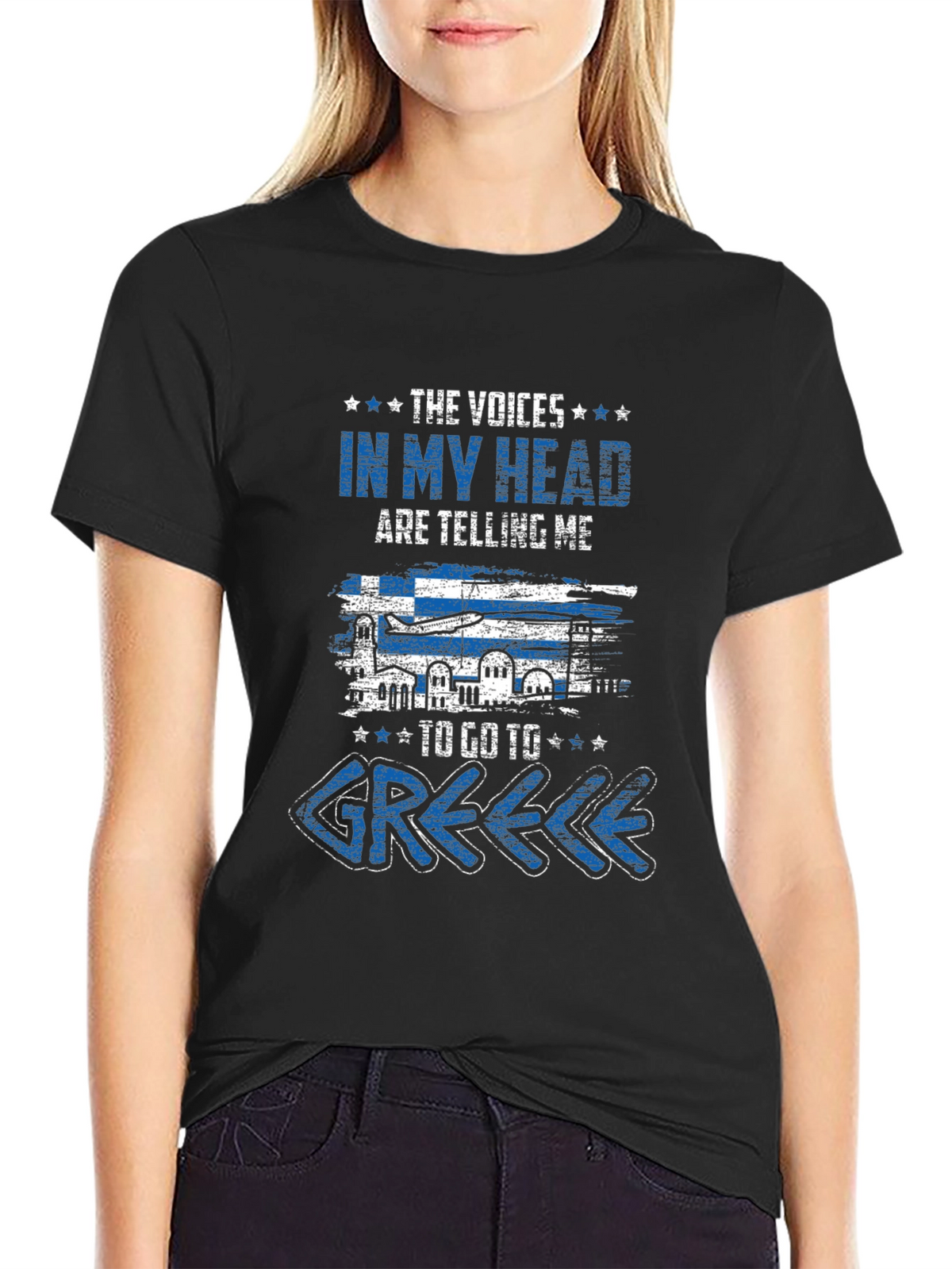 Voices In My Head Greece T-Shirt