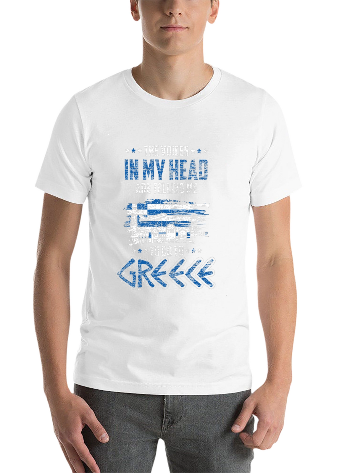 Voices In My Head Greece T-Shirt