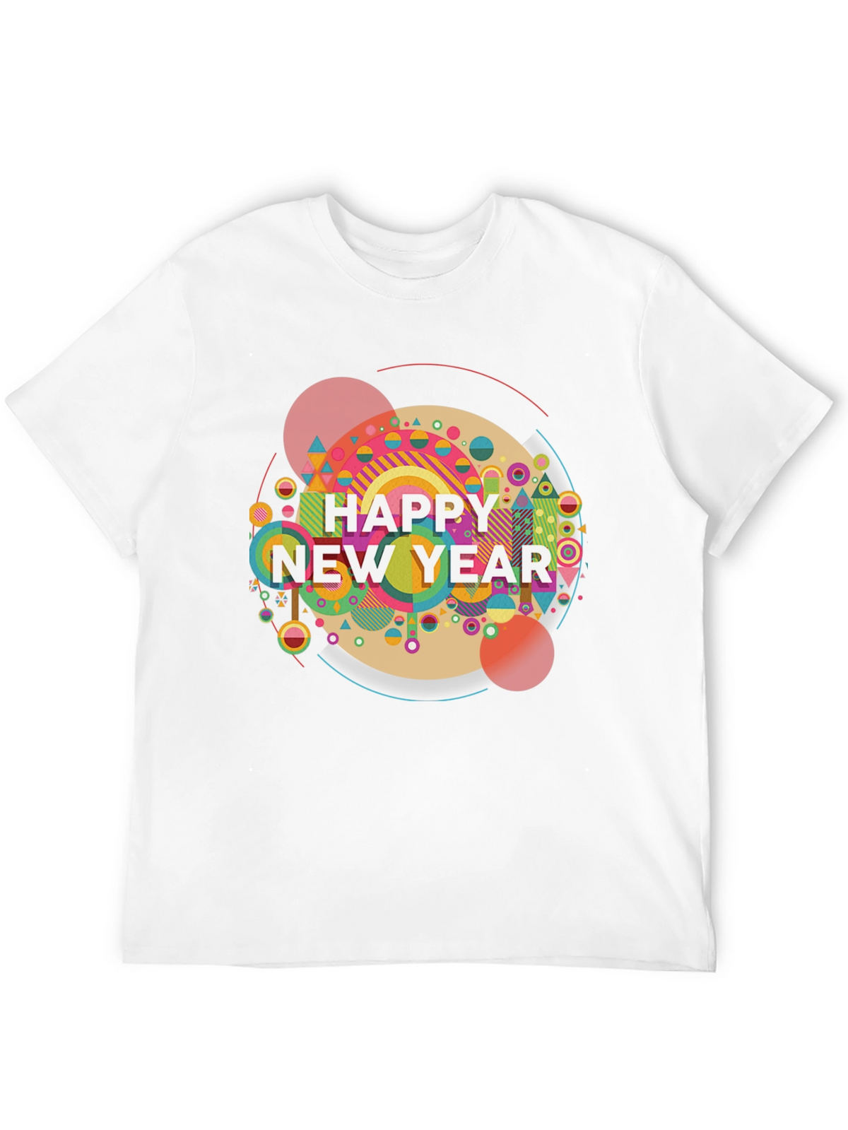 Happy New Year Graphic Tee - Stylish Holiday Shirt