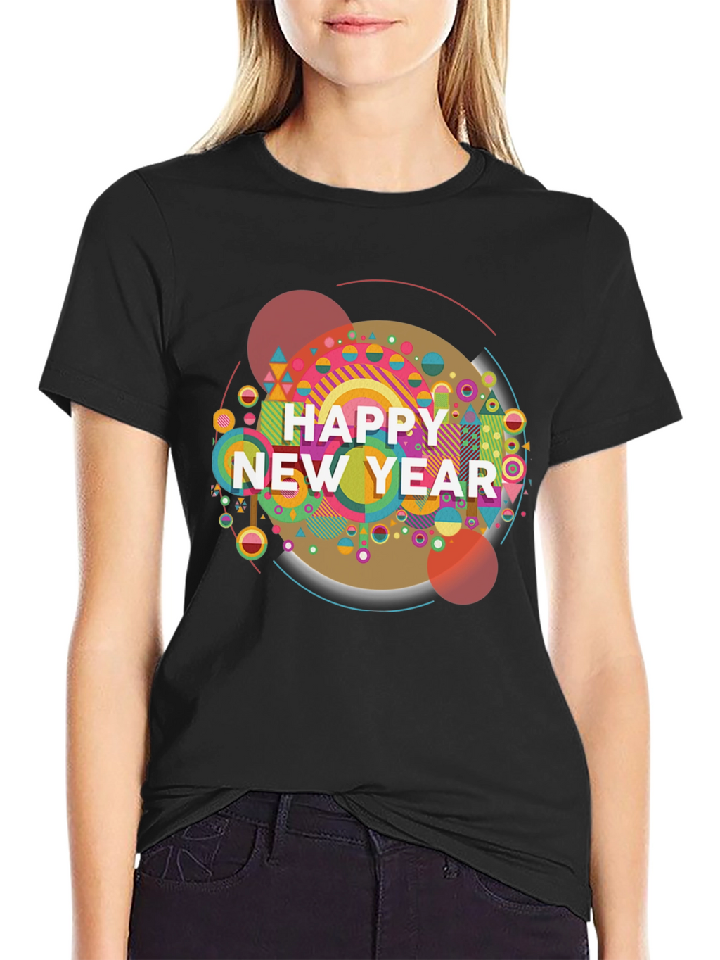 Happy New Year Graphic Tee - Stylish Holiday Shirt