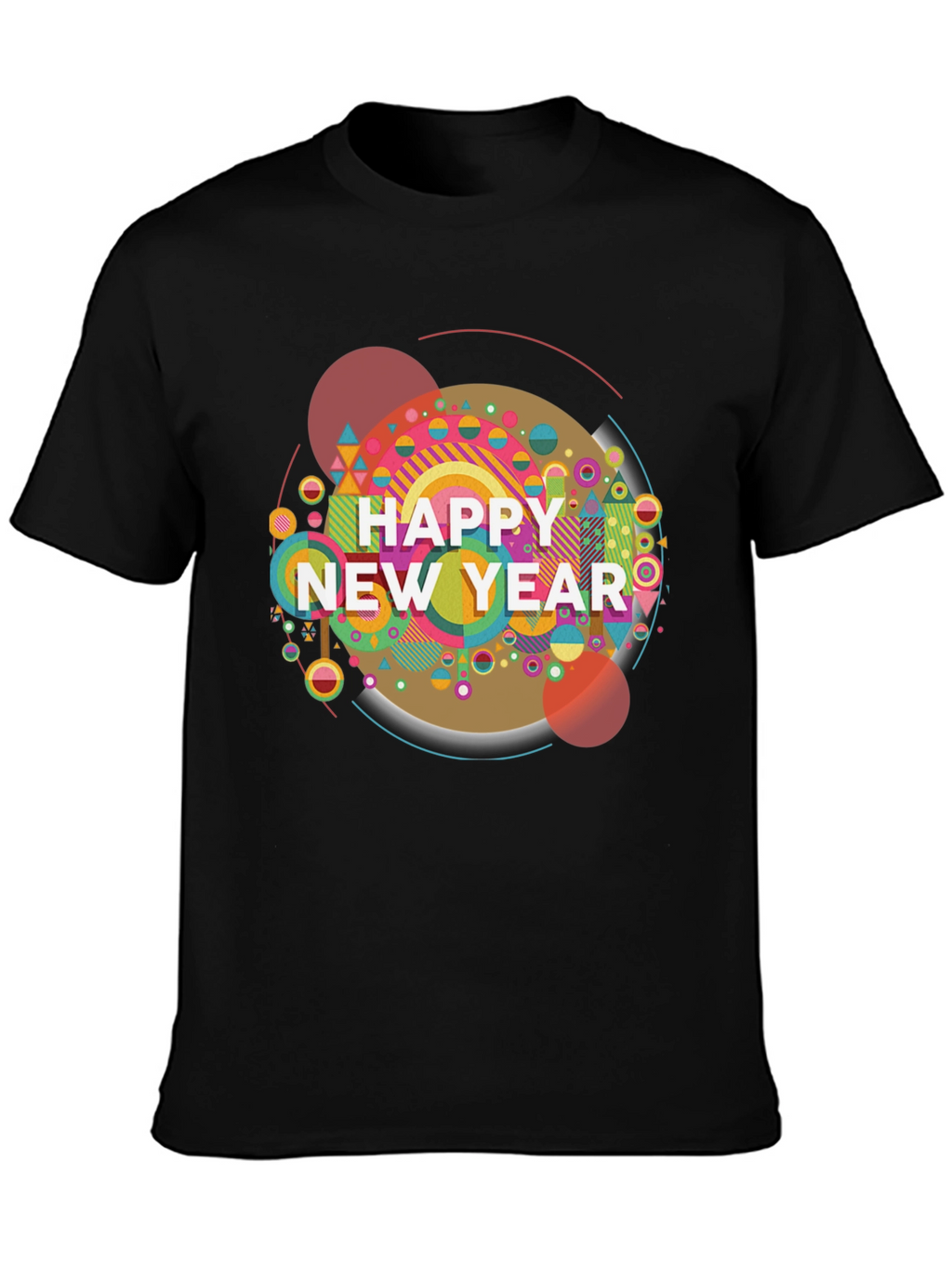 Happy New Year Graphic Tee - Stylish Holiday Shirt